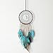 Bemall DIY Dreamcatcher Feather Green Turquoise Handmade Dream Catcher Kit Make Your Own Dream Catcher Home Car Decoration Pendant