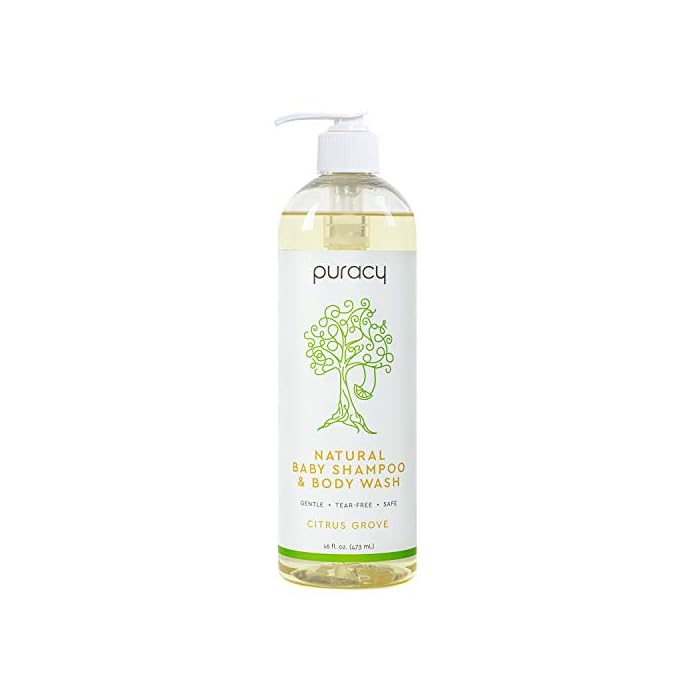 Puracy Baby Shampoo & Natural Baby Body Wash Refill, Plant-Derived Shampoo & Baby Wash, Gentle Bath Soap for Sensitive…