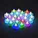 Instapark LCL-C24 Battery-powered Flameless Color changing LED Tealight Candles, Two Dozen Pack primary