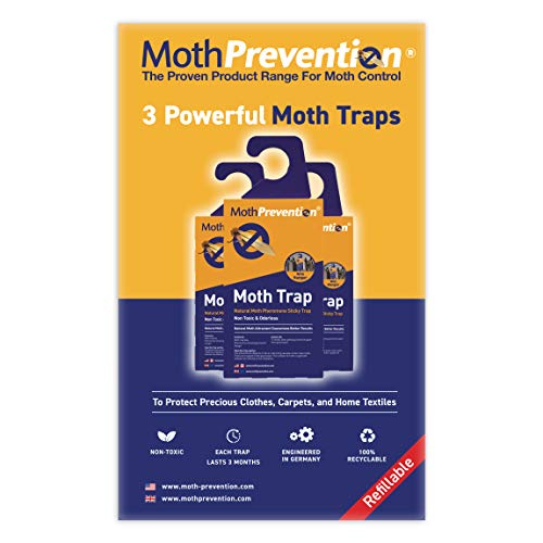 MothPrevention Clothes Moth Killer KIT Extreme Power! with Clothes