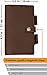 BiG V Refillable Leather Journal - Leatherbound Writing Journal for Men and Women with Pen Holder, Includes Lined Squared and Blank Pages, Notebook For Travelers