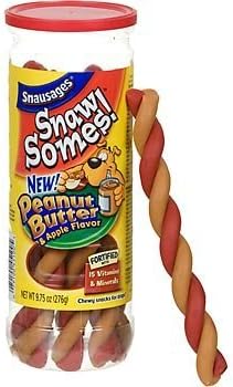 Snawsomes Peanut Butter & Apple Dog Treats by Snausages