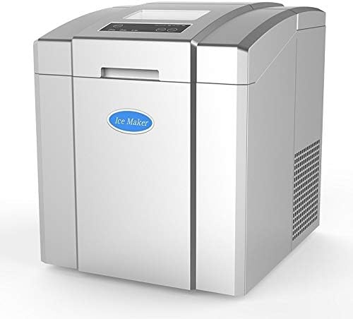 HIZLJJ Ice Maker Machine Countertop, 44Lbs/24H Portable Compact Ice Cube Maker Perfect For Your Home.