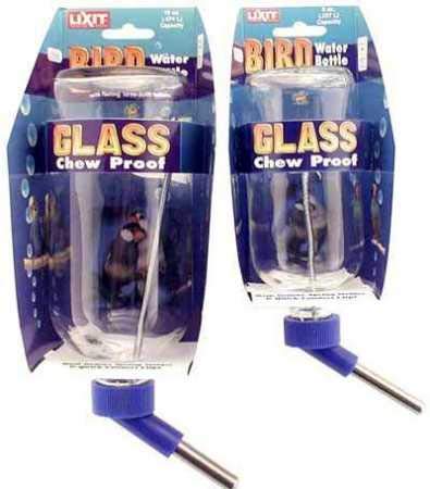 Lixit Glass Bird Bottle (8 oz)