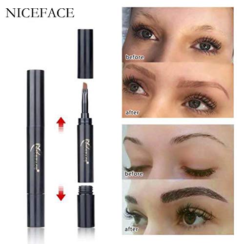 NICEFACE Eyebrow Extensions Eyebrow Gel Fiber Increase Cream Long Lasting Eyebrow Enhancer-The Most Natural Makeup Accessories For Women - Thumbnail 2