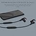Bluetooth Headphones Mijiaer X20 Wireless Earbuds with Microphone AptX Noise Cancelling Earphones Magnetic Sport Waterproof Headsets for Gym Running (6-8 Hours Playback, Secure Fit Design) (Black)
