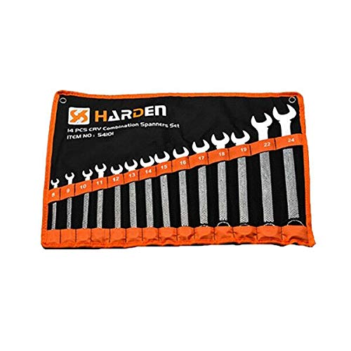 Harden 14 Piece Combination Spanner Set 540101