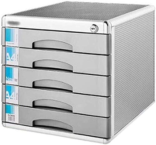 Amazon Com File Cabinets Lockable Tabletop Office Desktop Drawer Cupboard Data Storage Box Upper Drawers Useful Ring Cabinet Home Office Furniture Color Grey Size 5 Layers Home Kitchen