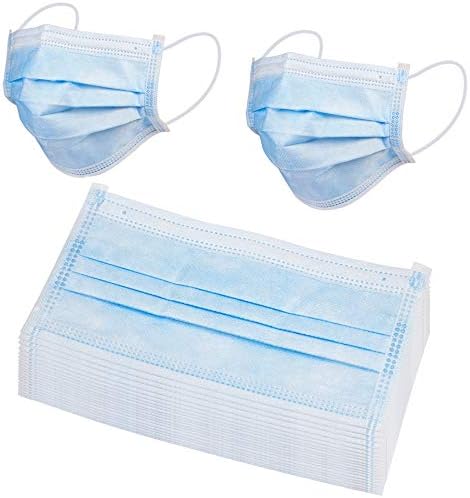 Disposable Face Masks,Medical Face Masks Breathable Dust Filter Masks Mouth Cover Masks with Elastic Ear Loop for Daily Use Virus Protection (10 Pack)