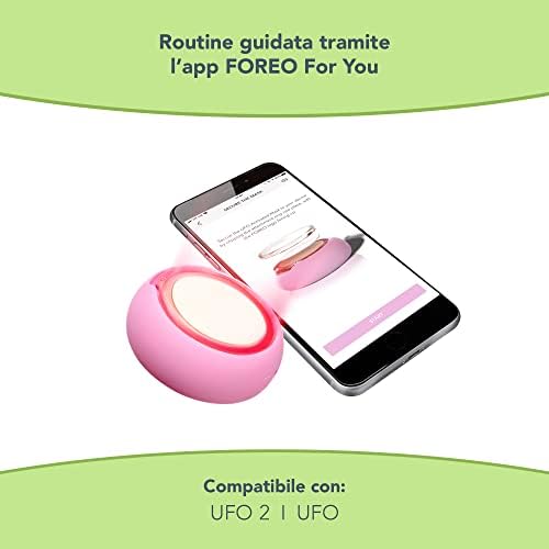 Green Tea, maschera viso UFO per pelle grassa e imperfezioni, confezione con 6 unità, antiossidante, idratante, tè verde ed estratto di Ulmus, naturale e cruelty free, compatibile con UFO/UFO 2