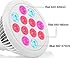 IREALIST LED Grow Light Bulb, High Efficient Hydroponic Plant Grow Lights for Greenhouse Garden Indoor Growing Flowers