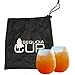 The Sequoia Cup, Best Shatterproof Rubber Wine Glasses for Indoors, Outdoors & Having a Good Time | Unbreakable Stemless Cups, Non-Toxic, Collapsible Drinkware | Perfect Gift For All Adventures