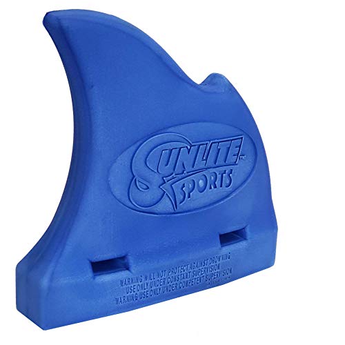 Aleta De Tiburón Para Aprender A Nadar Con Cinturón Ajustable, Flotador De EVA Para Piscina, Divertido Y Portátil Para Niños