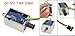Uxcell a11032900ux0337 Push Type Open Frame Solenoid Electromagnet UGZXF, DC 12V, 7.9W
