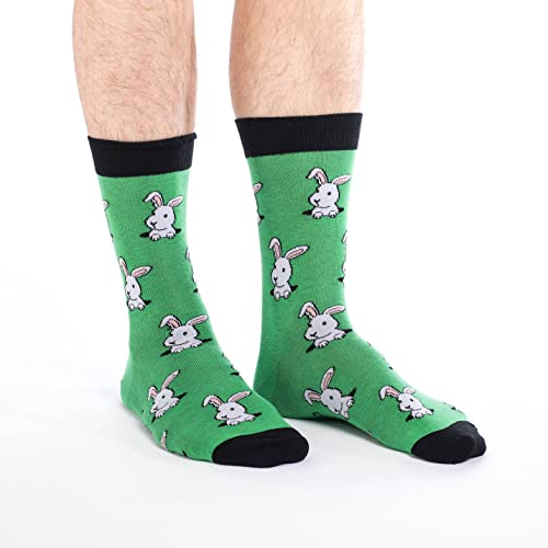 Good Luck Sock Men's Bunny Rabbit Easter Socks, Adult Pricepulse