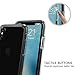 LUVVITT Prooftech Cover with Extremely Shockproof TPE Shock Absorption Bumper Case Designed for iPhone Xs/X (2017-2018) - Clear/Black