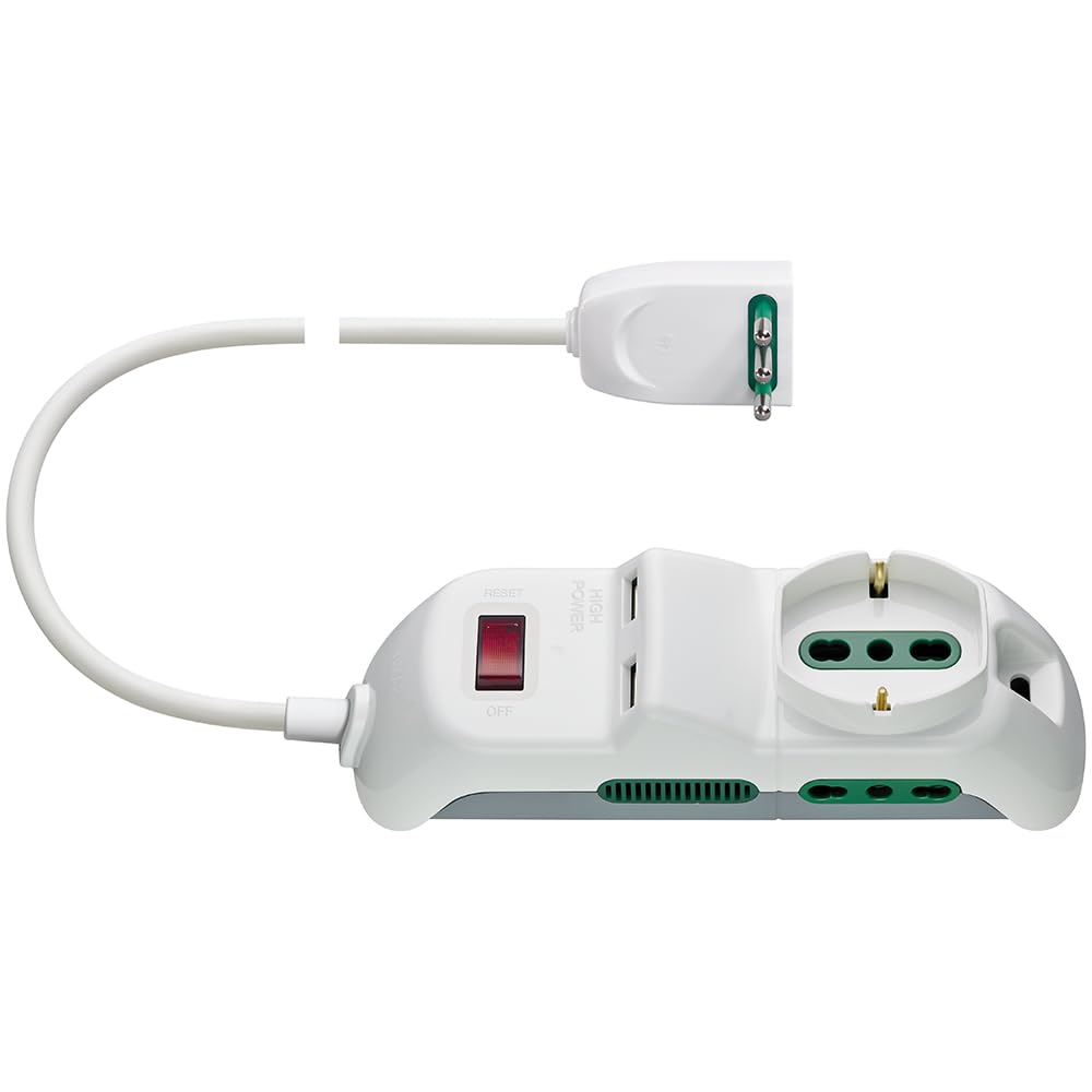 VIMAR MUNIVERSAL PRESA2 BIPOLARIES2 USBCABLEINTERRUCTOR FP00518.C.B