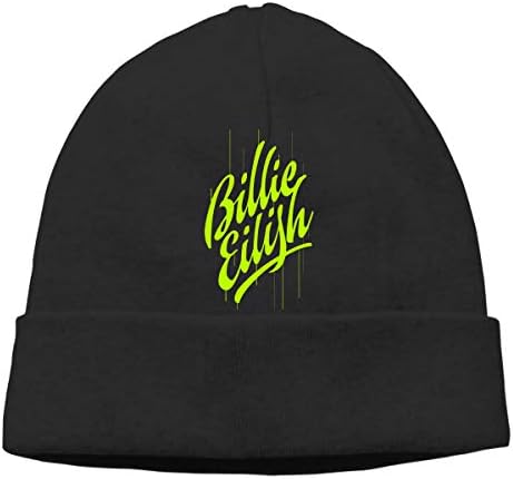 Nidey Billie Eilish Knit Hat Beanies Hat Warm Watch Cap Unisex Stretchy Soft