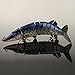 iLooper 9-Segement Pike Fishing Lure Baits with Mouth, Fishing Lures Swimbait Hard Bait (Length 4.9inch, Weight 0.71oz)