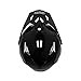 MMG Dual Sport Off Road Motorcycle Full Face Helmet Dirt Bike ATV Flip-Up Visor (Model 23) - Shiny Black, XL