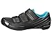Shimano SH-RP2 Women's Touring Road Cycling Synthetic Leather Shoes, Black, 41
