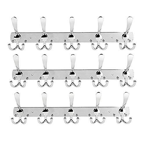 Perchero Baño Pared Ganchos De Pared Acero Inoxidable