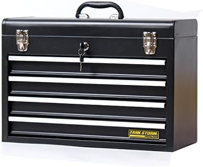 Tankstorm Portable Steel Tool Chest With Drawers 20 6 4 Drawer