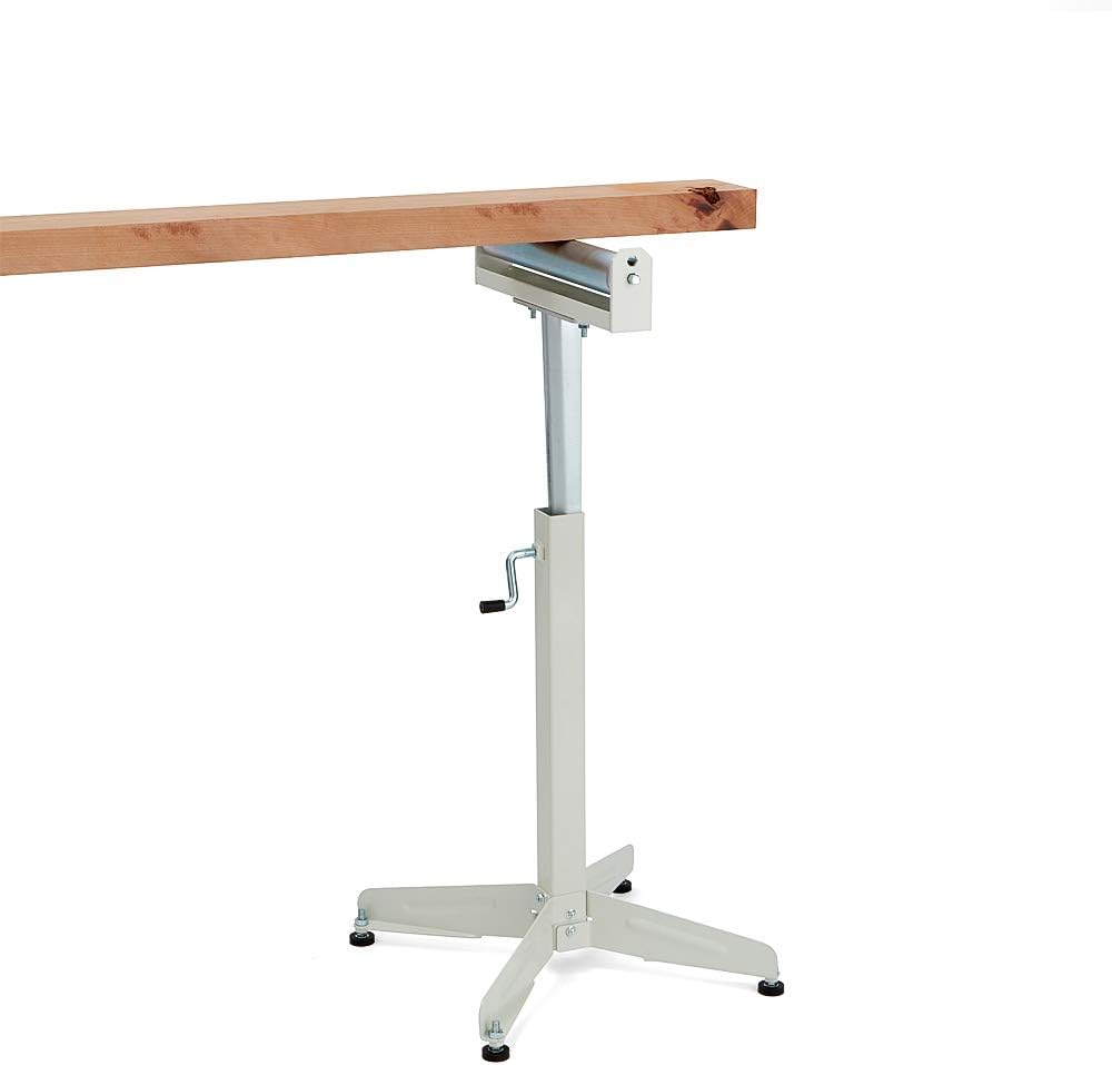 HTC HSS-18 Super Duty Adjustable 28-Inch to 45 1/2-Inch Tall Pedestal Roller Stand with 16-Inch Ball Bearing Roller, 500 Lbs. Material support: Home Improvement