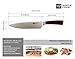 Premium Kitchen Chef’s Knife - Chef Knife 8-inch Blade - Cooking Knives Wood Handle - Carving Knife - Chopping Cutting Knife Set With Gift-Box For Women and Men - Carbon Stainless Steel Knife