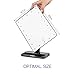 Makeup Mirror 20 LED Lighted Touch Screen Vanity Mirror with Removable 10x Magnifying Mirror, 180 Degree Rotation, Include 4 Pack Batteries, Microfiber Cloth, Special Box by Tinitex