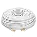 Cables Direct Online 100FT S/FTP Cat7 Copper Network Ethernet Patch Cable, Internet Wire, Compatible with PC, Laptop, Modem, Router, TVs, Printer Cord, Consoles for Home and Office (100ft, White)