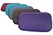 Essential Oils Hard Shell Carry Case w/ Built-In Elastic Bands | Holds 8 5ml Roller Balls OR 16 2ml Bottles for Convenient Travel | Turquoise, Steel Blue, Charcoal, Purple and Maroon