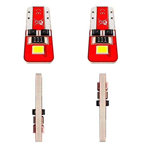 image for Simdevanma T10 194 LED Bulb 3030 Chipset 168 SMD W5W LED Wedge Light 1
