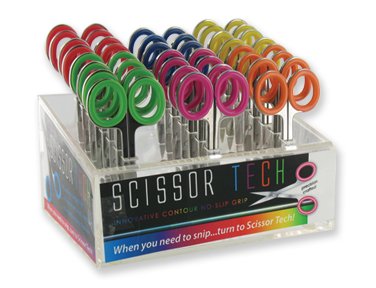 Scissor Tech Nail Scissors In Red