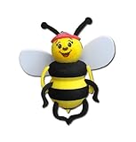 Tenna Tops Queen Bumble Bee Car Antenna Topper / Antenna Ball / Car Mirror Dangler