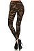 Leggings Depot Women's Ultra Soft Printed Fashion Leggings BAT10 (Military Doll, One Size (S-L/Size 2-12))