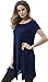 Songbai Womens Swing Tunic Tops Loose Fit Comfy Flattering T Shirt
