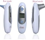 Baby Thermometer Forehead and Ear Thermometer Medical Digital Infrared Thermometer for Fever, Instant Accurate Reading Temporal Thermometer for kids Infant Toddler and Adult
