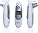 【New Version】Forehead and Ear Thermometer, Medical Digital Infrared Thermometer for Fever, 5-in-1 Professional FDA Approved, CE Certified, and RoHS Compliant Infant Children and Adult