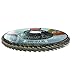 Makita 10 Pack - 120 Grit Flap Disc For Grinders - Fine Conditioning For Metal, Stainless Steel & Non-Ferrous - 4-1/2