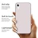 Anuck iPhone XR Case, Soft Silicone Gel Rubber Bumper Phone Case with Anti-Scratch Microfiber Lining Hard Shell Shockproof Full-Body Protective Case Cover for Apple iPhone XR 6.1