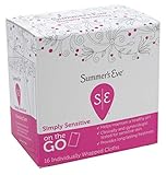 Summer's Eve Feminine Cleansing Cloths for Sensitive Skin for Women Cloths, 16 Piece (3-Pack)