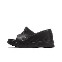 Arqa Marshmallow Wedge Sandals for Women Open Toe