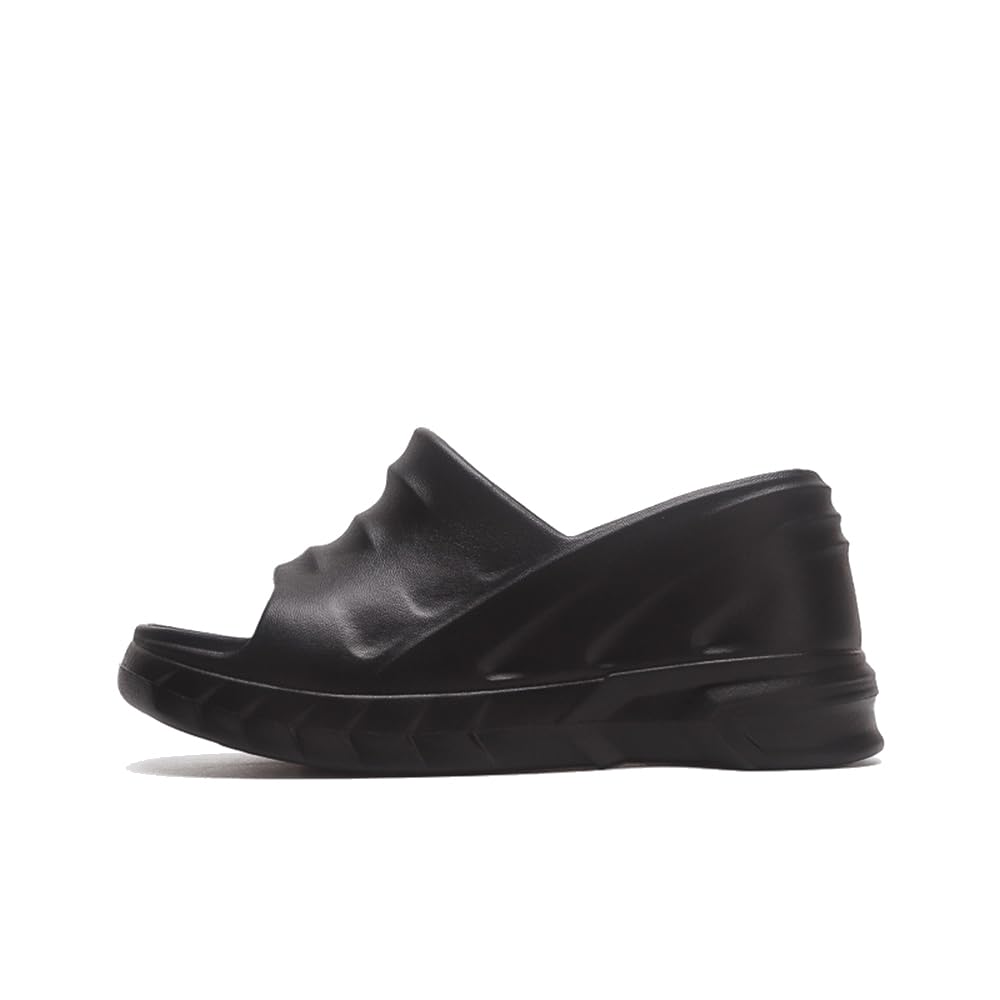 Arqa Marshmallow Wedge Sandals for Women Open Toe