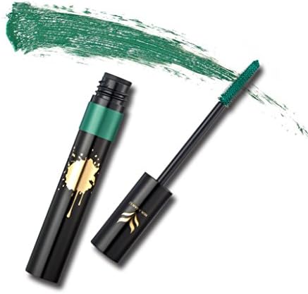 AUSKA Mascara Waterproof Black Curling Eyelash Volumising Makeup Cosmetic (Green)