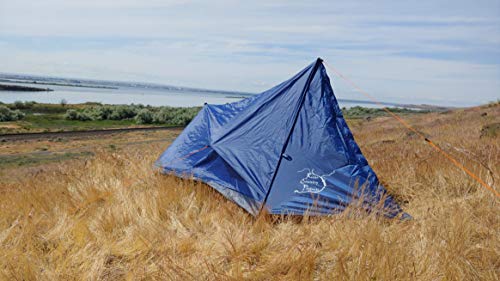 River Country Products Trekker Tent 1V, Lightweight One Person Backpacking Tent with Vestibule - Blue - Thumbnail 6