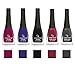Golden Rose Matte Nail Polish Set of 5