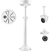 compcctv Security Camera Mount Bracket, Dome Camera Mount Universal Camera Wall Mounting Bracket /IP Camera for CCTV Security Camera, I Type (16-25 inch)