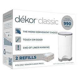 Diaper Dekor Classic Diaper Pail Refills | 2 Count