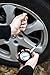 TireHD Dura-Flex Tire Pressure Gauge, 0-60 PSI - Bonus 4 Valve Stem Caps